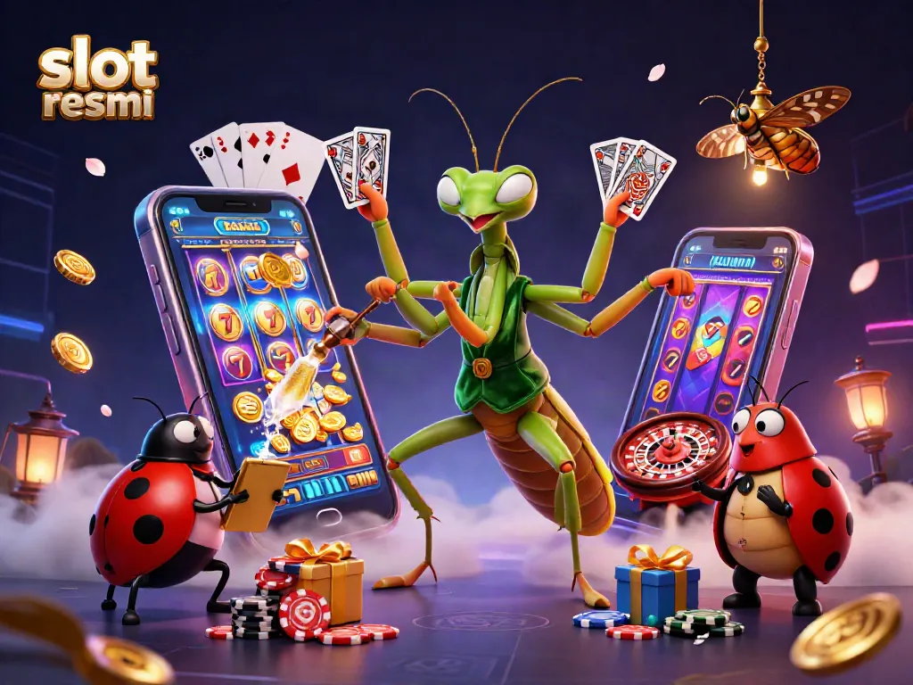 Slot resmi: Kemenangan besar dalam slot online di dunia kasino yang cerah.