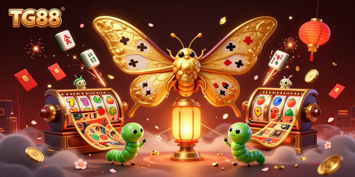 Experience thrilling casino adventures with TG88 amid vibrant games and illuminated characters.