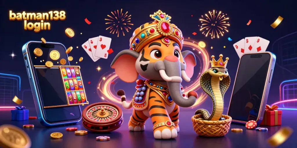 Experience seamless gameplay and rewards with batman138 login at the vibrant online casino scene.