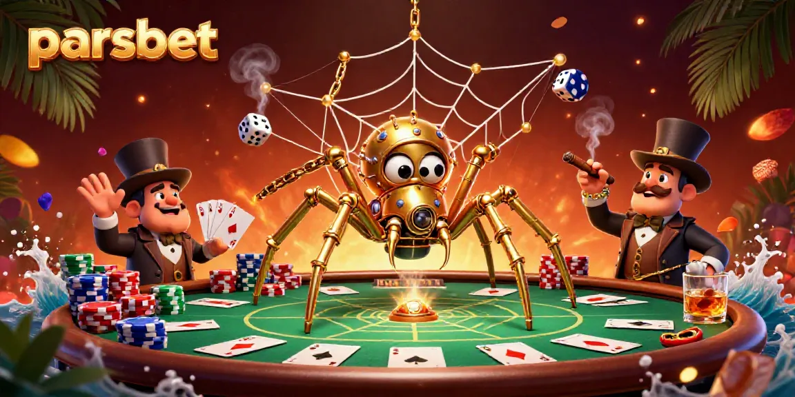 parsbet ile şans oyunlarının heyecanını yansıtan 3D steampunk tarzı grafik